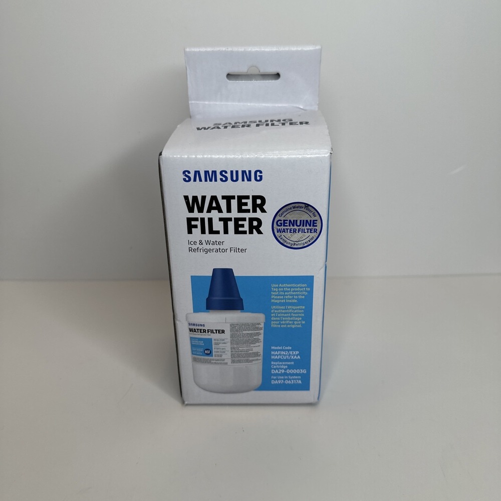 Genuine Samsung Refrigerator Water Filter fits DA29-00003G HAFIN2/EXP HAFCU1/XAA - Picture 1 of 8